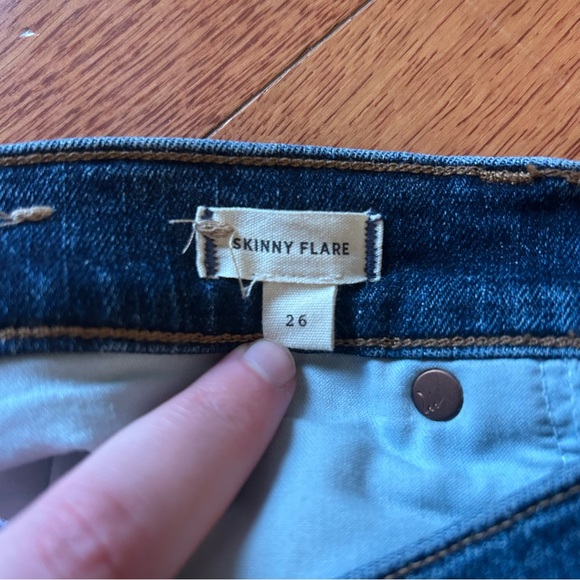 Madewell Skinny Flare Jeans - Picture 3 of 4